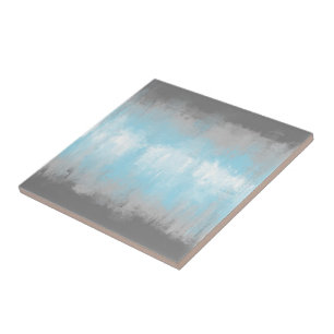 Grungy Glitchy Funky Abstract Demiboy Pride Vlag Tegeltje
