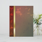 Grungy Gold Kerstmis (Staand voorkant)