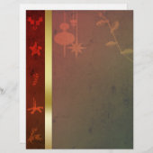 Grungy Gold Kerstmis (Voorkant / Achterkant)