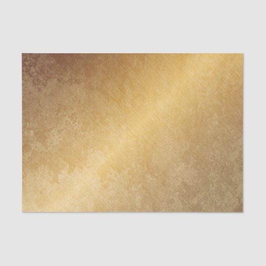 Grungy Gold Minimale Abstracte VIP Luxury Tissuepapier (Voorkant)