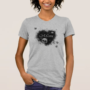 Grungy Gothic Heart mama T-shirt