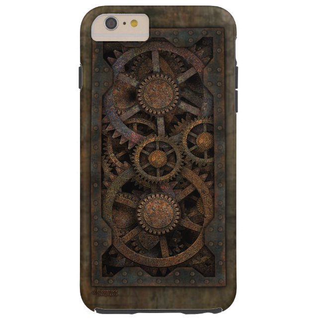 Grungy Industrial Steampunk Machine Case-Mate iPhone Case (Achterkant)