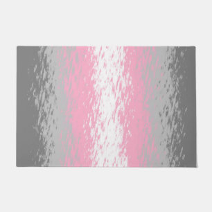 Grungy Lawaaiige Korrelige Abstracte Demimeisjes T Deurmat