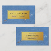 Grungy Lijst Grungy Texture Gold Visitekaartje (Voorkant / Achterkant)