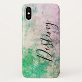 Grungy ModernTextuur Case-Mate iPhone Case (Achterkant)