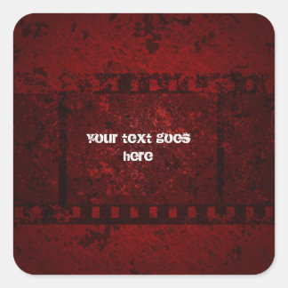 Grungy ontwerp sticker