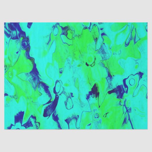 Grungy-Painted-Florals-13-Weefselpapier Tissuepapier (Voorkant)