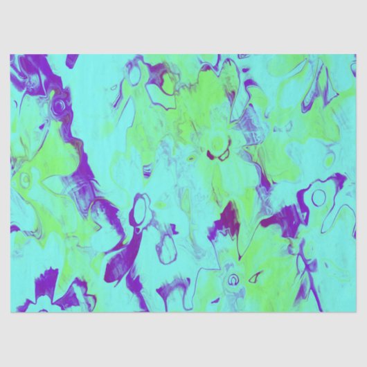 Grungy-Painted-Florals-14-Weefselpapier Tissuepapier (Voorkant)