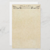 Grungy Parchment Paper  Briefpapier (Voorkant / Achterkant)