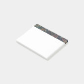 Grungy Patronen met Slordig Lapwerk van Texturen Post-it® Notes (Schuin)
