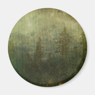 Grungy Pine Forest Magneet