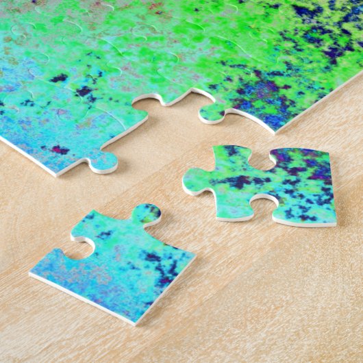 Grungy Rainbow Legpuzzel (Zijkant)