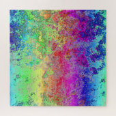 Grungy Rainbow Legpuzzel (Horizontaal)