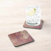 Grungy Red 2 Bier Onderzetter (Rechterzijde)