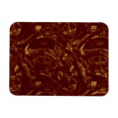 Grungy Red en Yellow Pavers Magneet (Horizontaal)