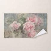 GRUNGY ROSES - Fleurs Vintages (Serviette à main)