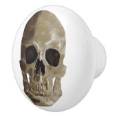 Grungy Skull Keramische Knop (Rechts)