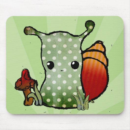 Grungy Snail Mousepad Muismat (Voorkant)