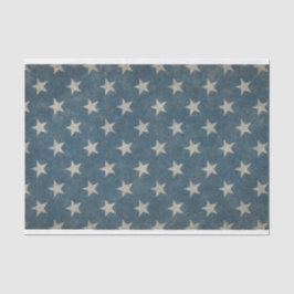 Grungy sterren met blauwe achtergrond tissuepapier