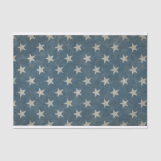 Grungy sterren met blauwe achtergrond tissuepapier