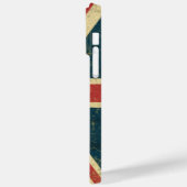Grungy Union Jack Case-Mate iPhone Case (Achterkant / Links)