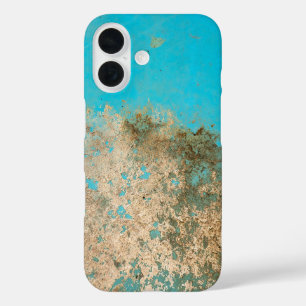 Grungy verftextuur iPhone 16 hoesje