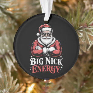 Grunt Style Grote Nick Energie Grappige Kerstman K Ornament