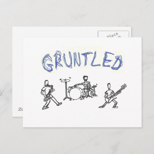 Gruntled Post Briefkaart (Voorkant / Achterkant)