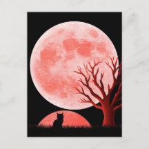 Gruselige Halloween Groet Ansichtkaart