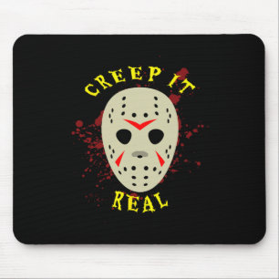 Grusmasker IJshockey Halloween Horror Muismat