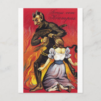 Gruss Vom Krampus Briefkaart