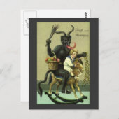 Gruss Vom Krampus Briefkaart (Voorkant / Achterkant)