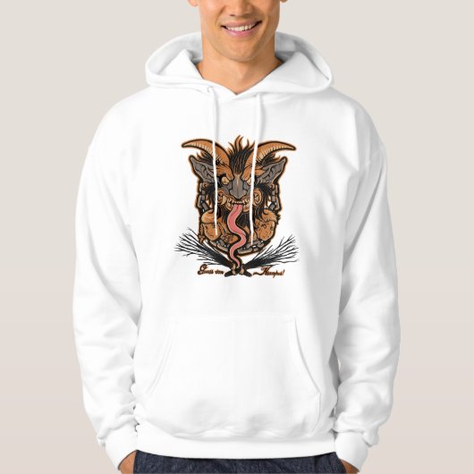 Gruss Vom Krampus Hoodie (Voorkant)