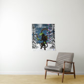 Gruss vom Krampus Wandkleed (In situ)