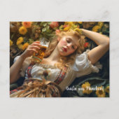 Grüße aus München! Bierzeltstimmung Briefkaart (Voorkant)