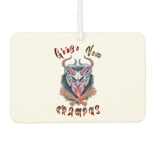 Grüße Vom Krampus Yule Duivel December Krampusnach Luchtverfrisser