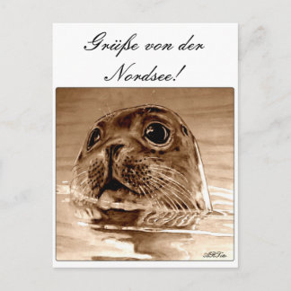 Grüße von der Nordsee! Briefkaart