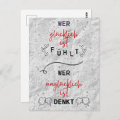 Grusskaret Briefkaart (Voorkant / Achterkant)