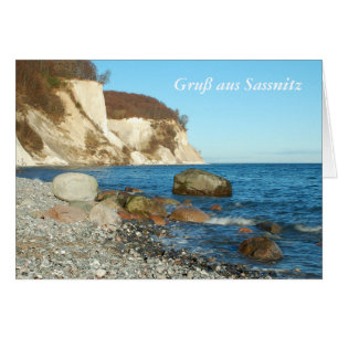 Grußkarte Gruß aus Sassnitz