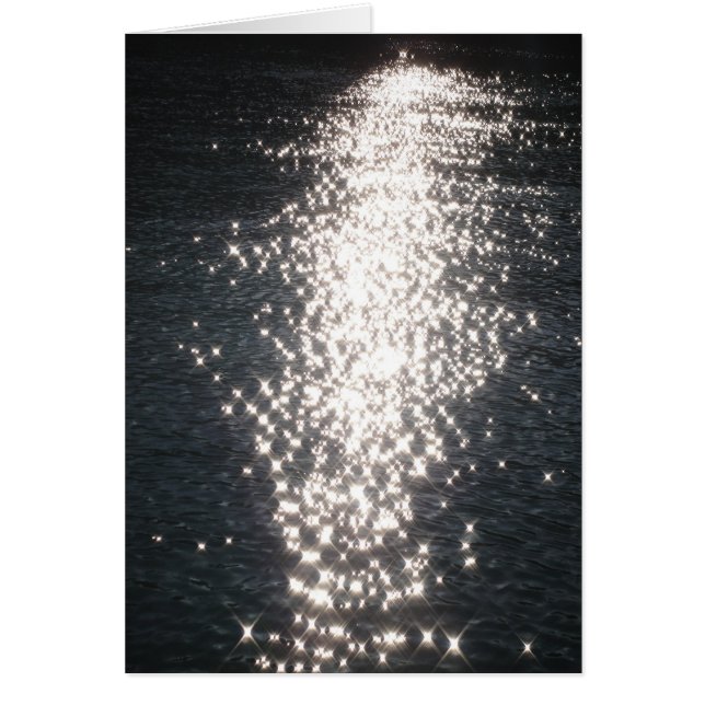 Grusskarte kleine Lichtsternchen (Voorkant)