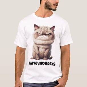 gruwelijke kat t-shirt