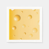Gruyere Kaas Papieren servetten (Voorkant)