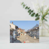 Gruyères, Suisse Carte postale (Debout devant)