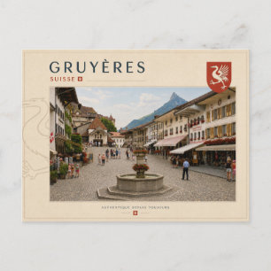 Gruyères - Zwitserland Briefkaart
