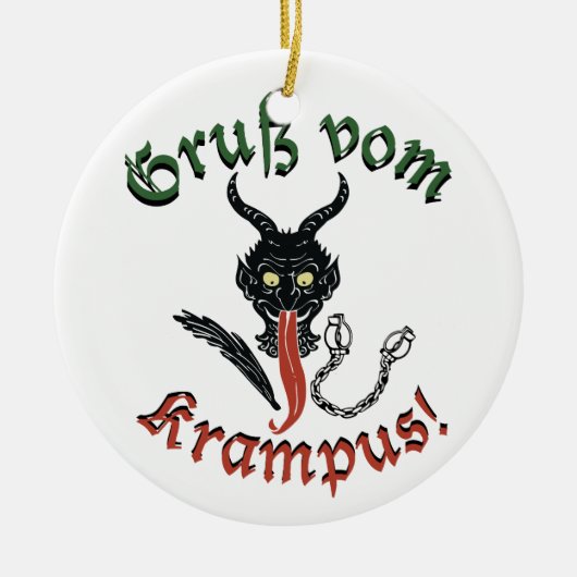 Gruz Vom Kampus Keramisch Ornament (Voorkant)