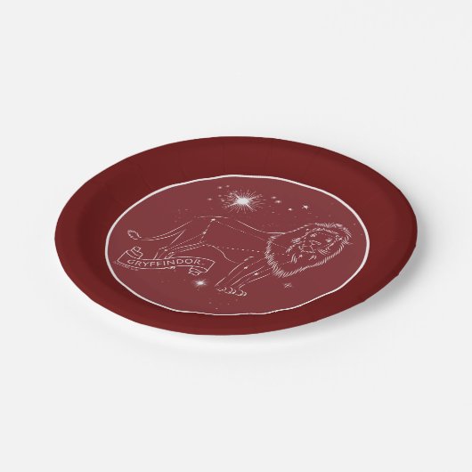 GRYFFINDOR™-constellatie Grafisch Papieren Bordje (Gekanteld)