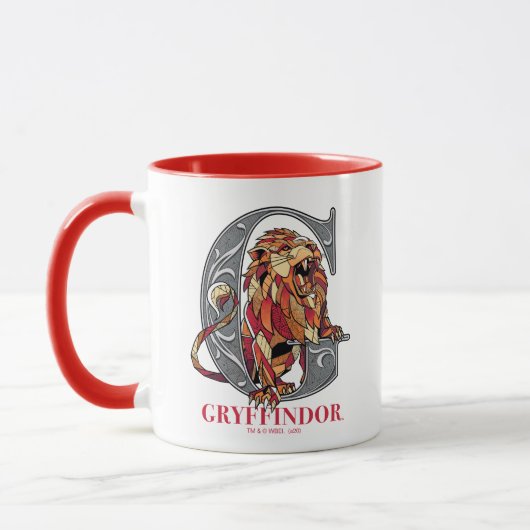 GRYFFINDOR™ Crosshatched Emblem Mok (Links)