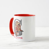 GRYFFINDOR™ Crosshatched Emblem Mok (Voorkant links)