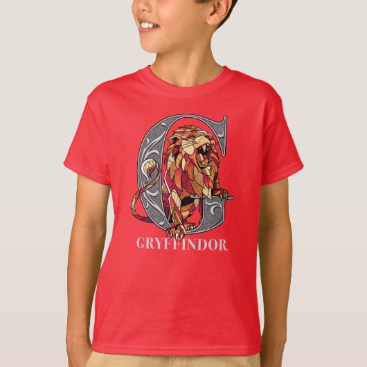 GRYFFINDOR™ Crosshatched Emblem T-shirt (Voorkant)