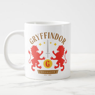 GRYFFINDOR™ House Double Lion Sword Graphic Extra Grote Beker